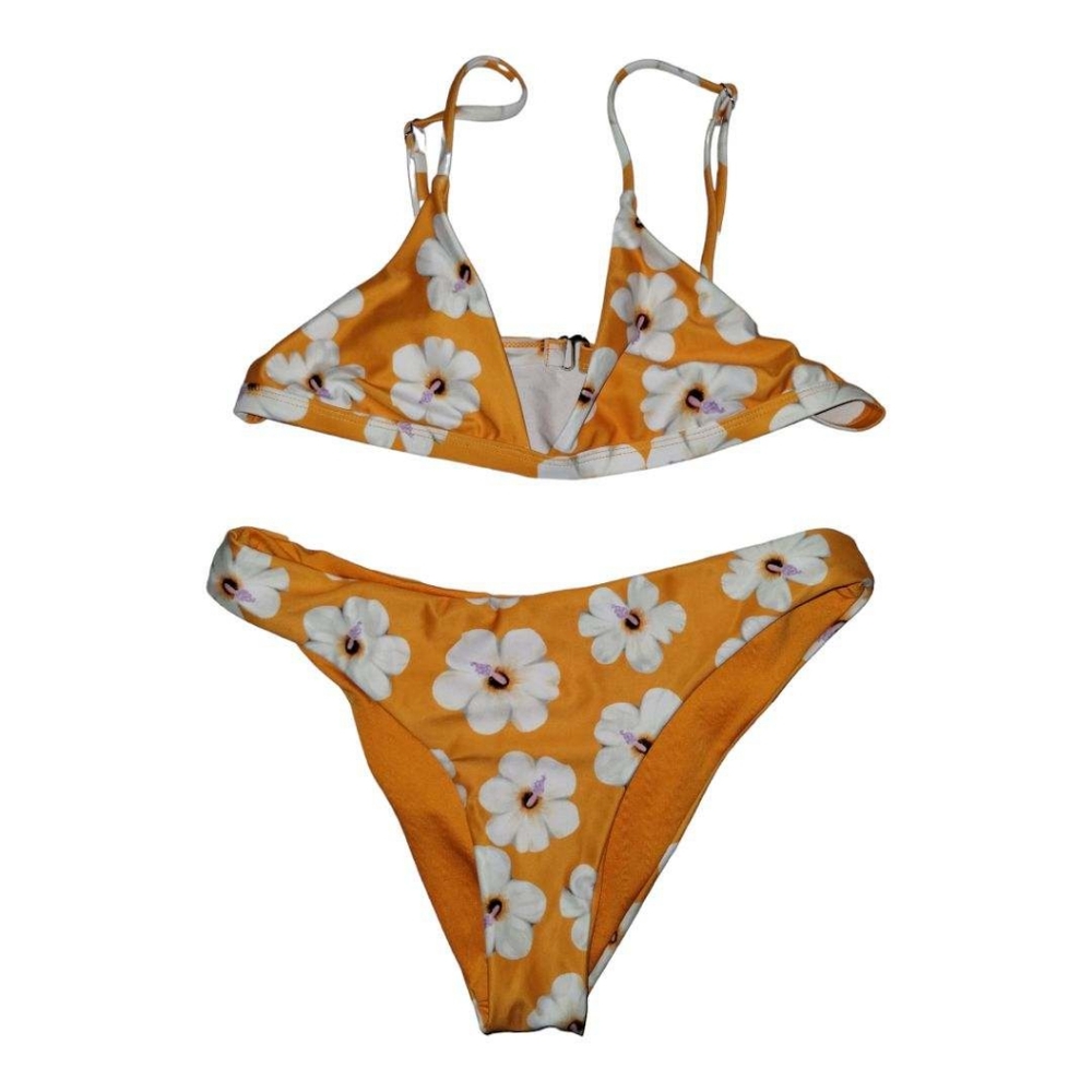 Yellow bikini